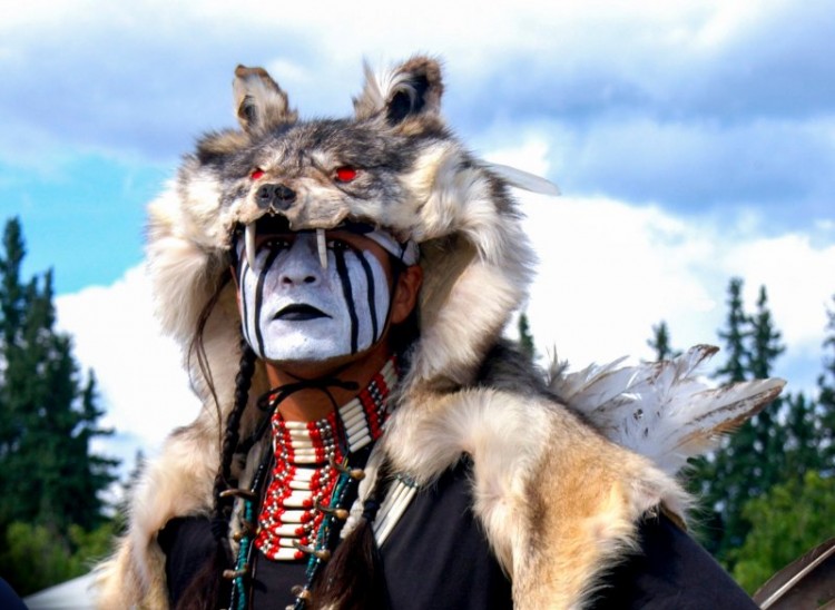 Native Americans Spiritual Wolf