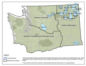 Washington State Wolf packs